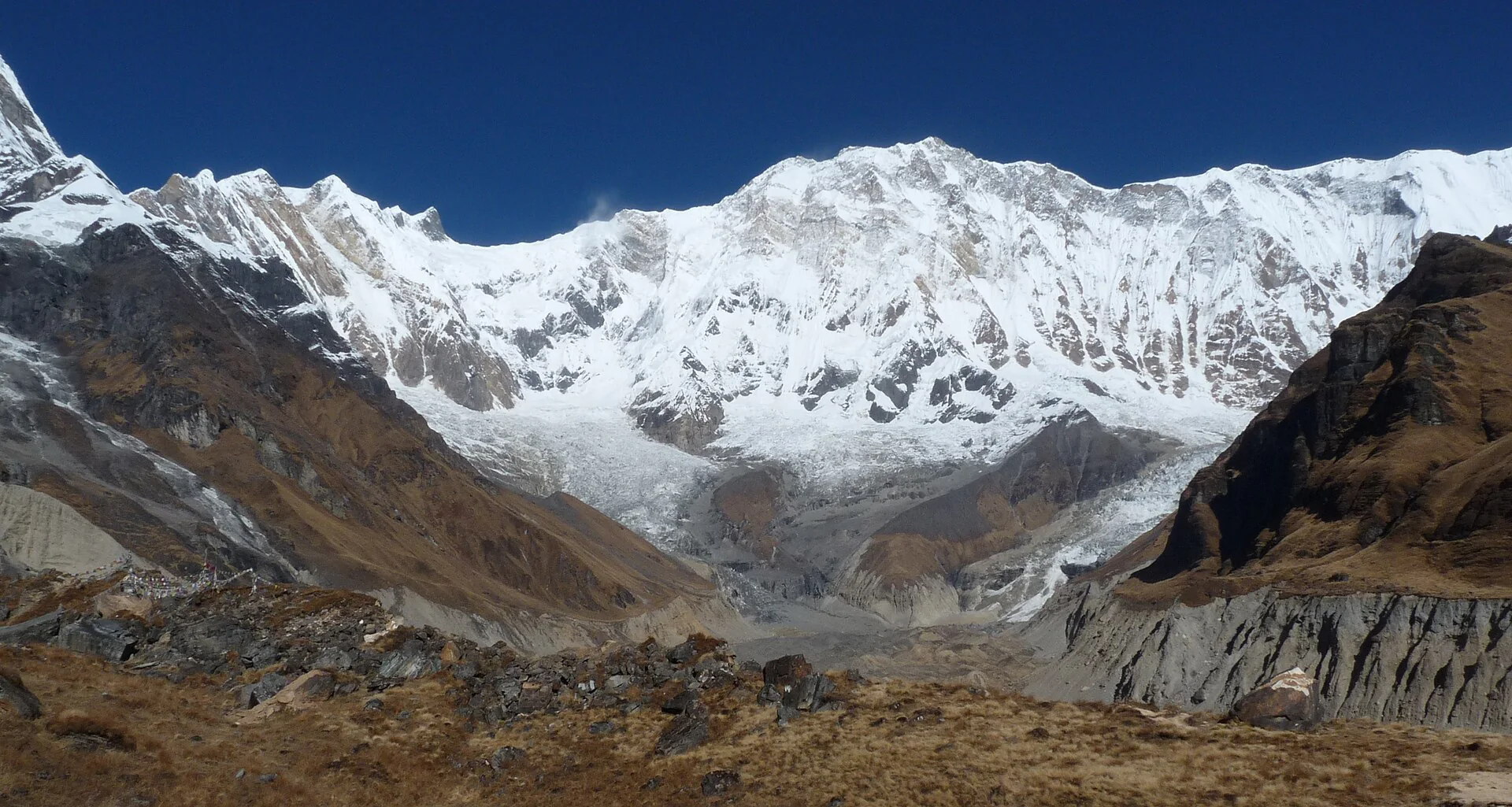 Mountain panorama from Annapurna Base Camp