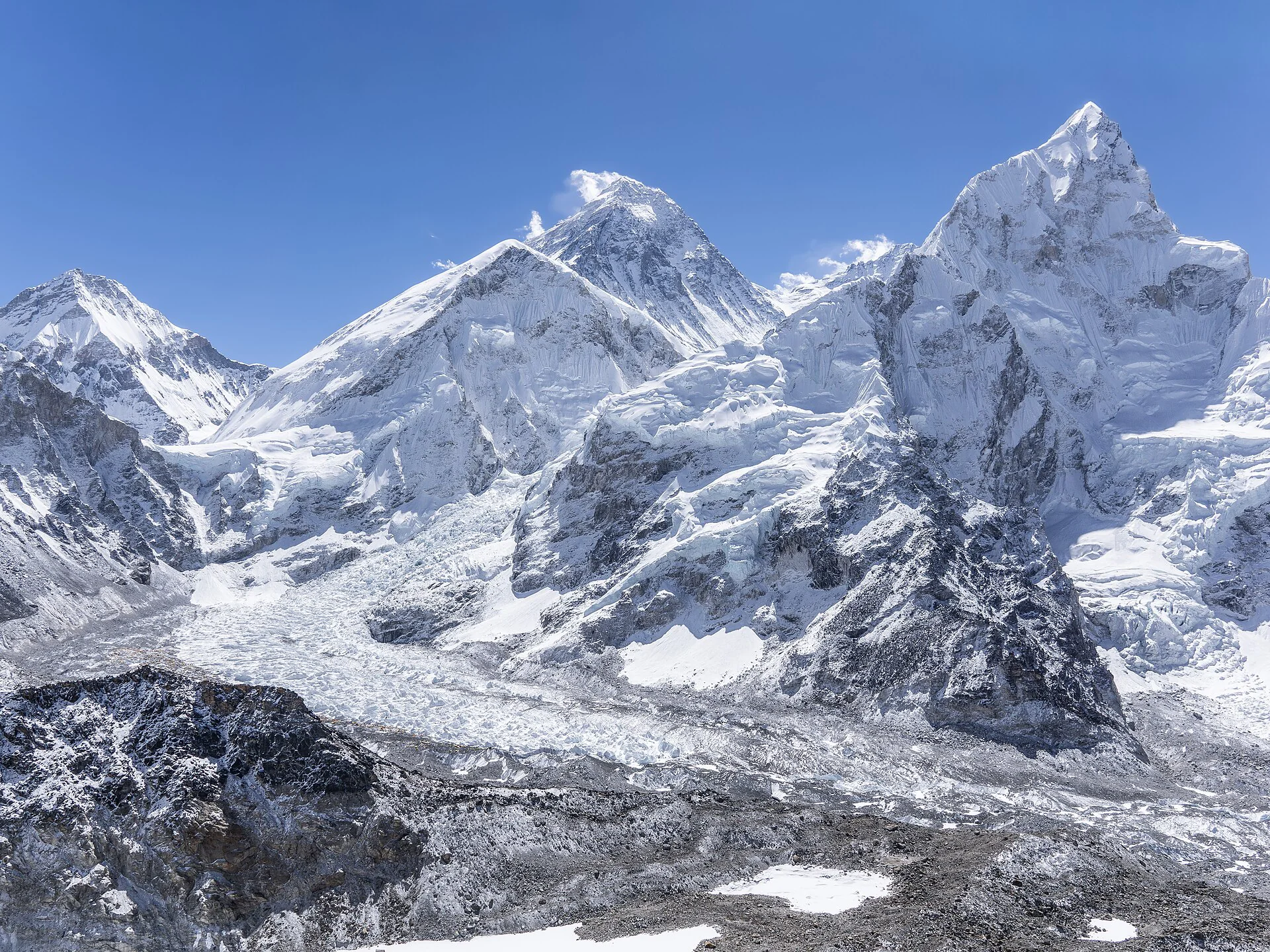 Mountain landscape in Nepal’s Everest region