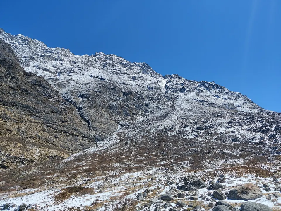 Langtang Valley Trek landscape in Nepal